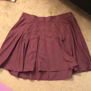 Burgundy twill purple midi skirt from torrid!